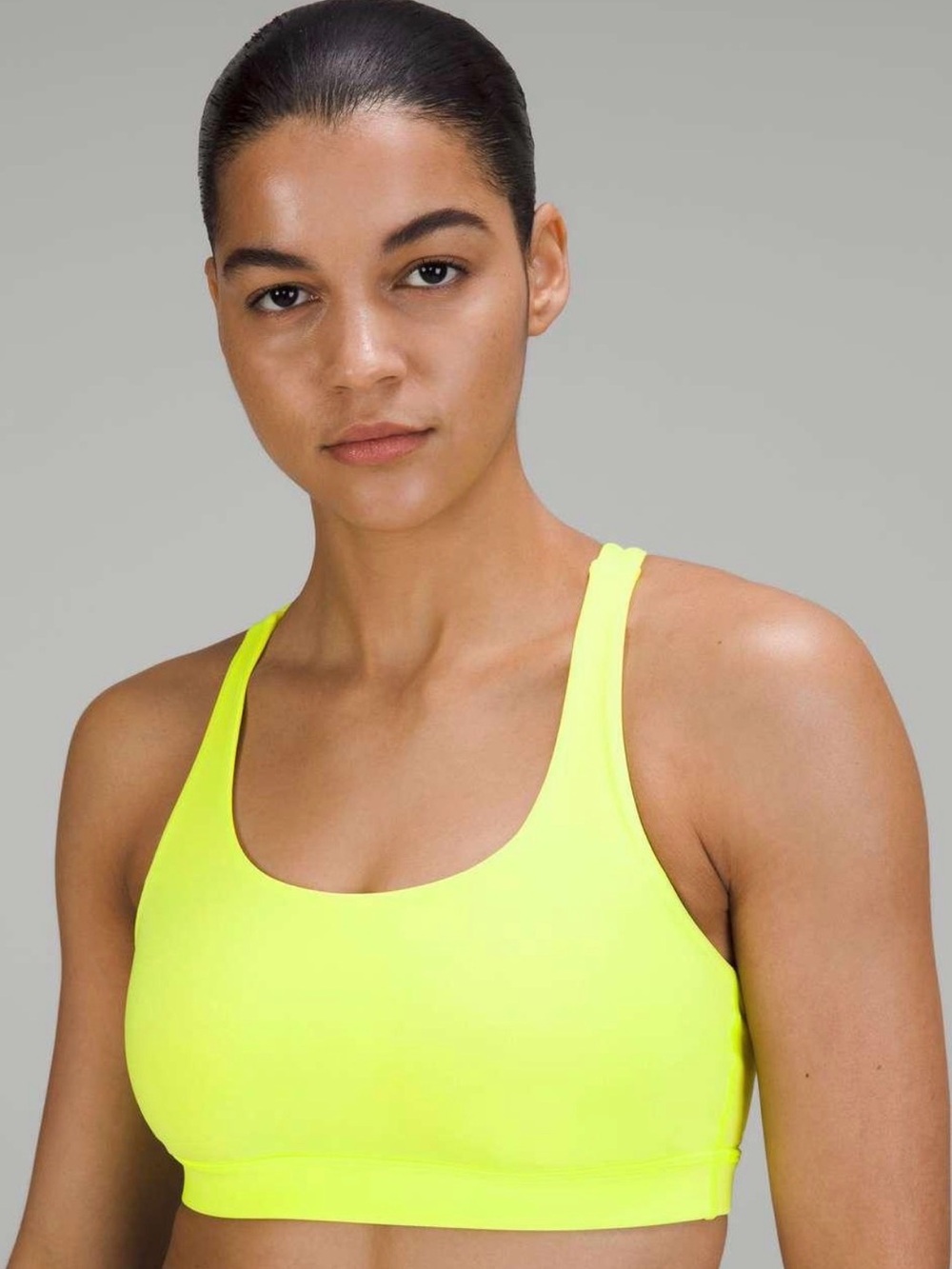 Lululemon Energy Bra Highlight Yellow Size 12